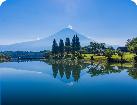 Camp site stay & BBQ with Mt.Fuji view