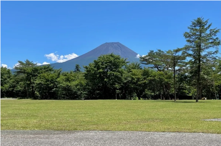 Camp site stay & BBQ with Mt.Fuji view