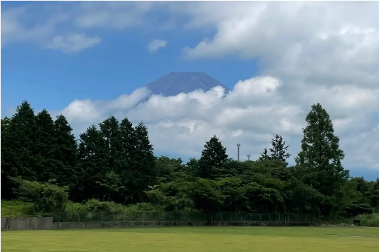 Camp site stay & BBQ with Mt.Fuji view